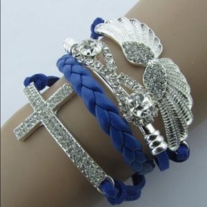 Cute blue bracelet 3 for $15